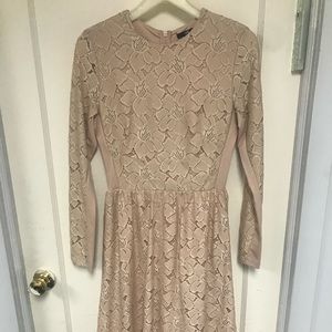 H&M light pink/nude dress. Never worn